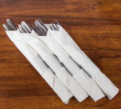 NAPKIN BAND WHITE
